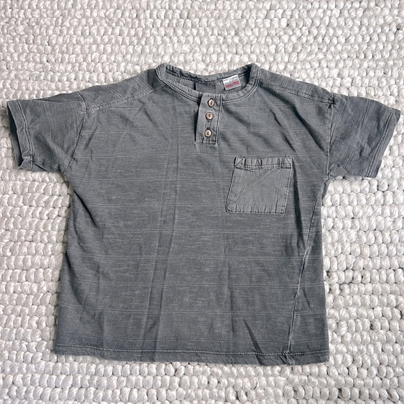Zara Other - Zara button tshirt gray 2-3